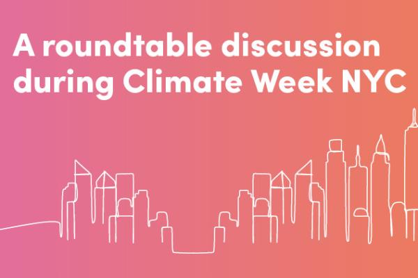 Event - Climate Week NYC 